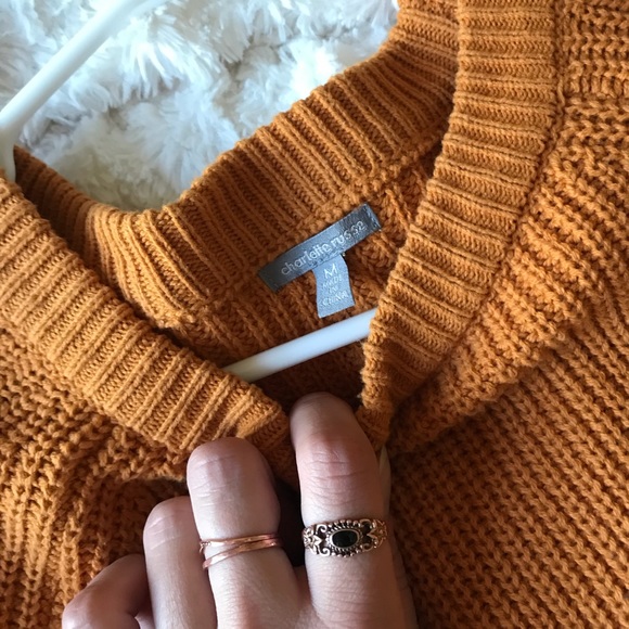 Yellow laced-up ribbon sweater - Picture 2 of 4